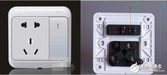 墻壁開(kāi)關(guān)怎么接線_墻壁開(kāi)關(guān)插座安裝圖解_燈單開(kāi)關(guān)接插座接線圖