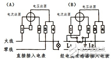單相電表互感器的作用_單相電能表工作原理_單相電表接線方法