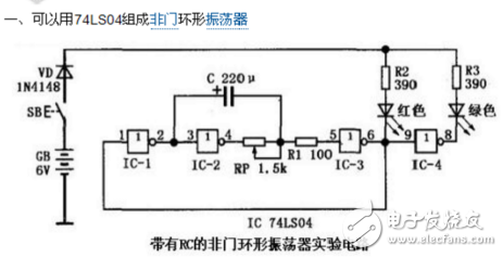 74ls04簡(jiǎn)介_(kāi)74ls04與74als04的區(qū)別_74ls04應(yīng)用電路圖