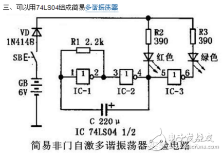 74ls04簡(jiǎn)介_(kāi)74ls04與74als04的區(qū)別_74ls04應(yīng)用電路圖