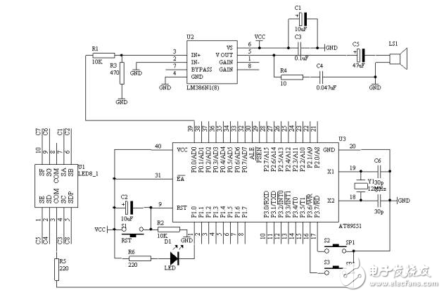 基于AT89S51單片機(jī)的電子密碼鎖設(shè)計(jì)方案