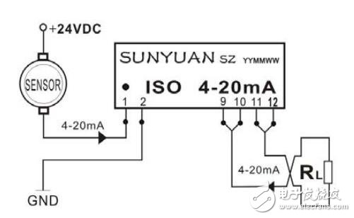 ISO系列無源型信號(hào)隔離放大器常用匹配方案類型介紹