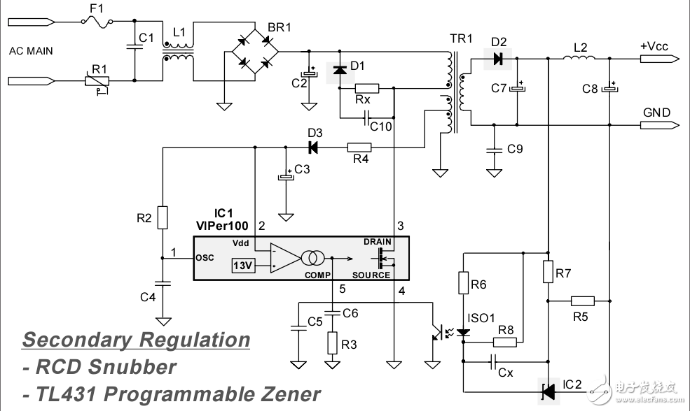 離線初級(jí)變換器最先進(jìn)的單片解決方案