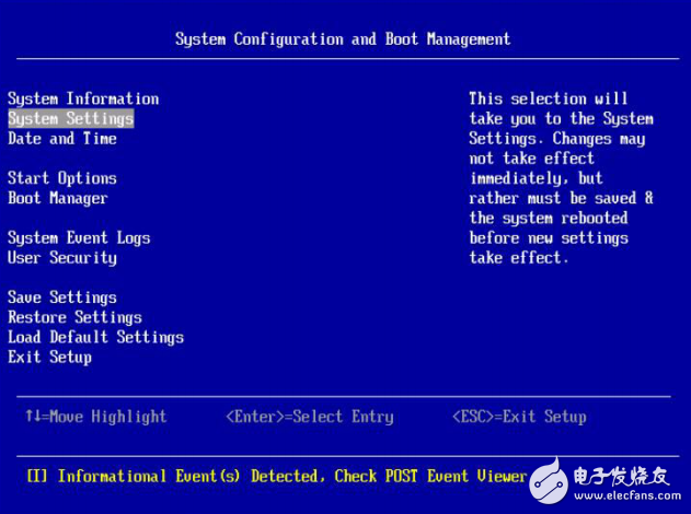 　　IBM服務器中BIOS中配置RAID卡