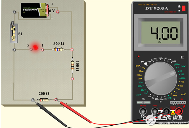 指針式萬(wàn)用表交流電壓測(cè)量方法及步驟