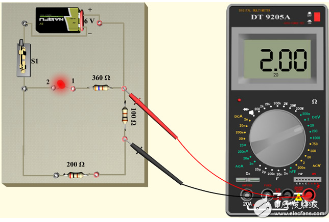 指針式萬(wàn)用表交流電壓測(cè)量方法及步驟