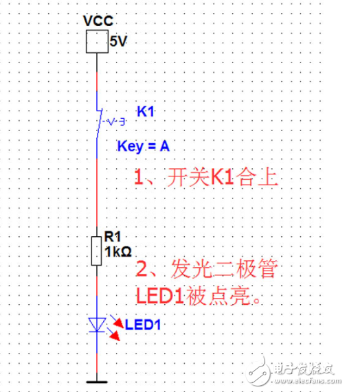 Multisim 11.0 LED手電筒電路設(shè)計(jì)與仿真