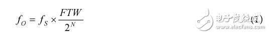 直接數(shù)字頻率合成器（DDS）簡介及其輸出頻譜中主相位截斷雜散的頻率和幅度