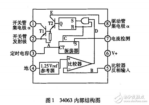 開關(guān)穩(wěn)壓電源34063在甲烷傳感器中的應(yīng)用與工作原理
