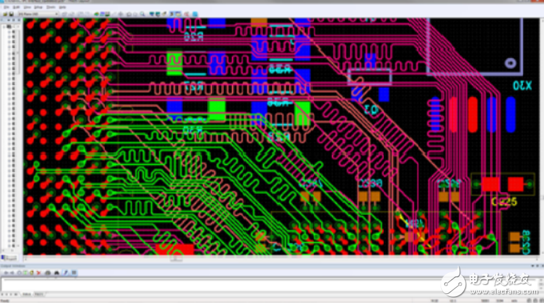PADS多走線高速布線pcb設(shè)計(jì)