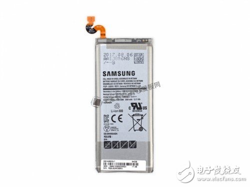 三星Galaxy Note8拆解詳情：你這是想不讓我換掉原裝電池呀！