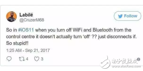 ios11正式版出現(xiàn)bug控制中心無(wú)法關(guān)WiFi和藍(lán)牙？怎么辦？一招教你搞定