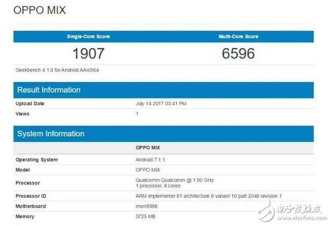 oppo全面屏新機爆光，命名oppomix？或?qū)⒋钶d高通驍龍835，不要在叫高價低配了
