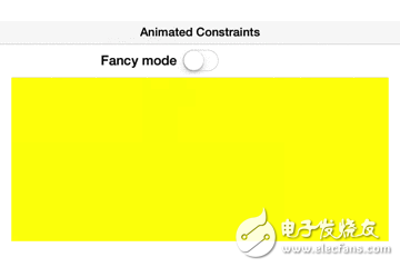 iOS系統(tǒng)中關(guān)于Autolayout約束動畫化的解析