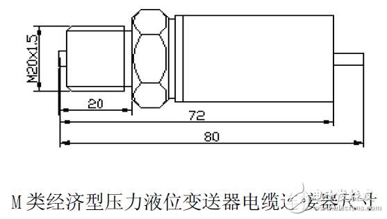 M類經(jīng)濟型壓力液位變送器的安裝及接線