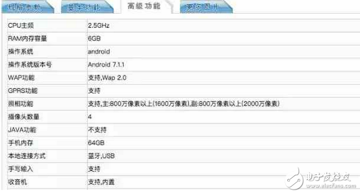 金立S11正式入網(wǎng)工信部:6GB+四個(gè)攝像頭+全面屏組合