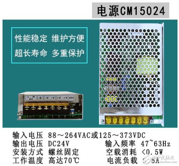 基于CM15024電源模塊特點(diǎn)及連接圖