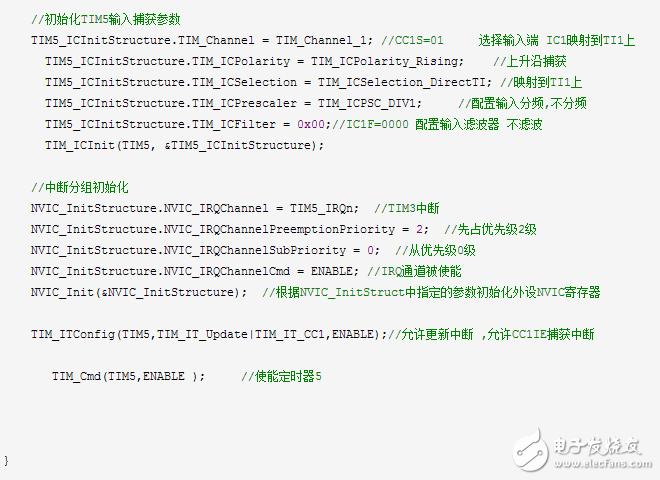 stm32定時(shí)器輸入捕獲