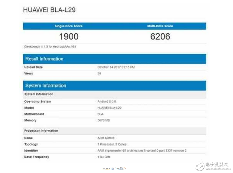 華為mate10Pro跑分顯露,性能超強(qiáng),終不負(fù)旗艦之名