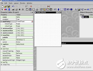 Qt圖形編程基礎(chǔ)之使用Qt編寫“Hello，World”程序?qū)嶒?yàn)