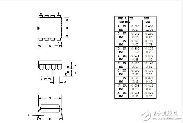 ds1302封裝圖，ds1302封裝信息詳解