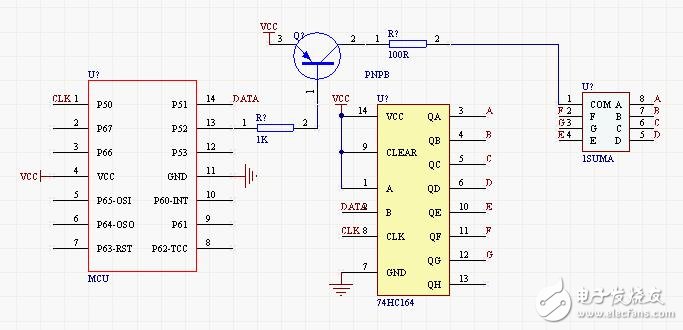 74hc164應(yīng)用電路圖_74hc164驅(qū)動(dòng)源程序