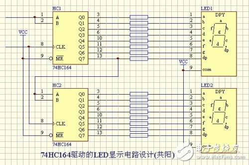 74hc164應(yīng)用電路圖_74hc164驅(qū)動(dòng)源程序