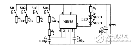 pt2262應用電路圖大全_pt2262編碼電路匯總（五款pt2262應用電路詳解）
