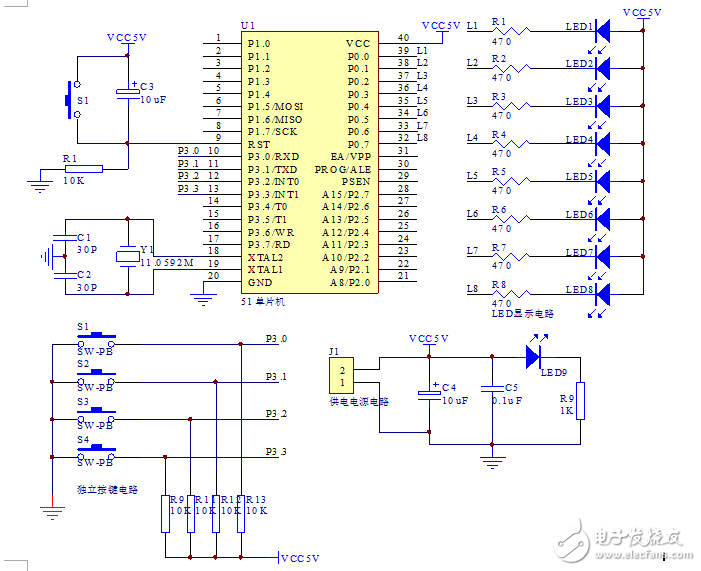 單片機(jī)案例光盤(pán)信息