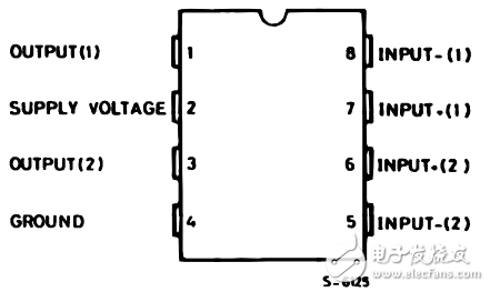 tda2822m引腳圖_tda2822m引腳說(shuō)明