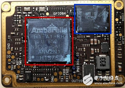 大疆精靈4pro無人機(jī)拆解圖