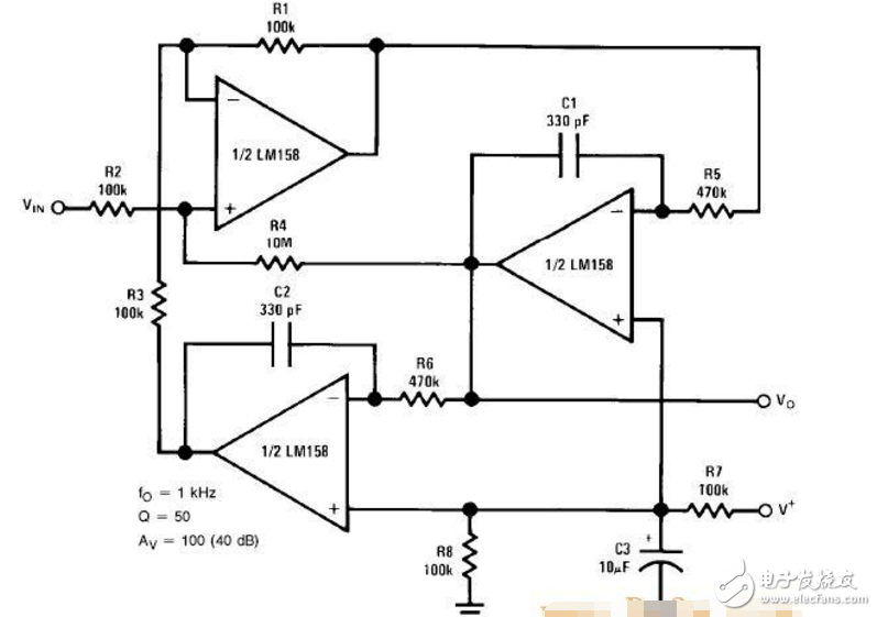 lm358簡(jiǎn)單應(yīng)用電路圖