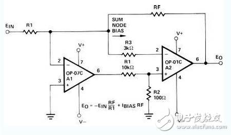 op07放大電路應(yīng)用實例