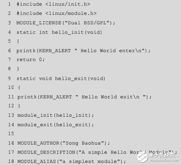 《Linux設(shè)備驅(qū)動(dòng)開(kāi)發(fā)詳解》第4章、Linux內(nèi)核模塊