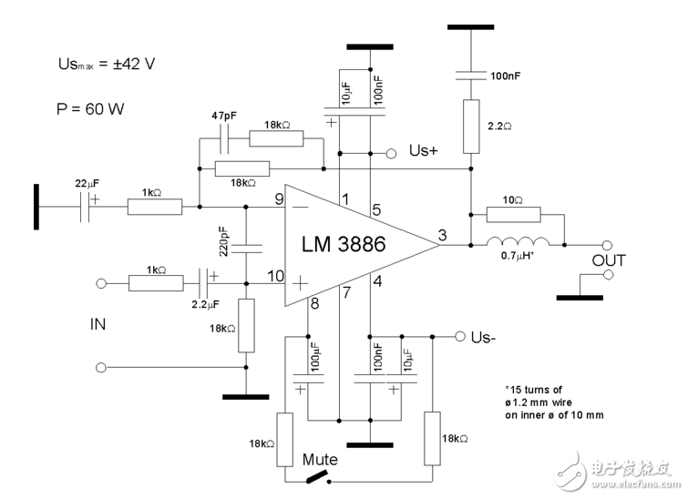 lm3886優(yōu)缺點_lm3886內部電路圖