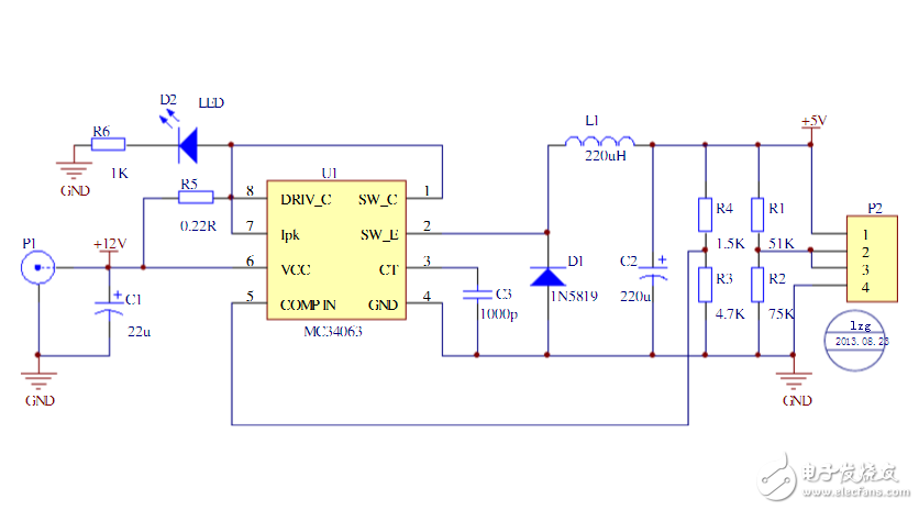 mc34063車(chē)充設(shè)計(jì)