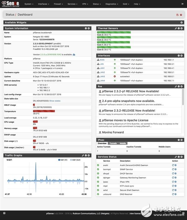 防火墻pfSense再度升級,堵死了Wi-Fi漏洞