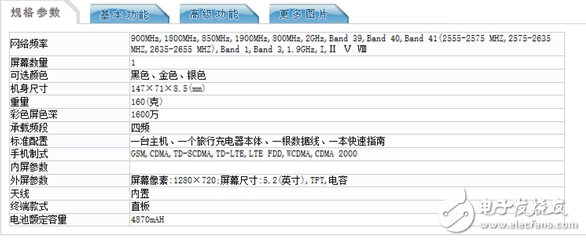 中興遠航5主打強悍續(xù)航搭載4870毫安電池