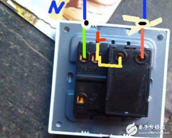 雙控開(kāi)關(guān)接線(xiàn)圖,雙控開(kāi)關(guān)電路圖