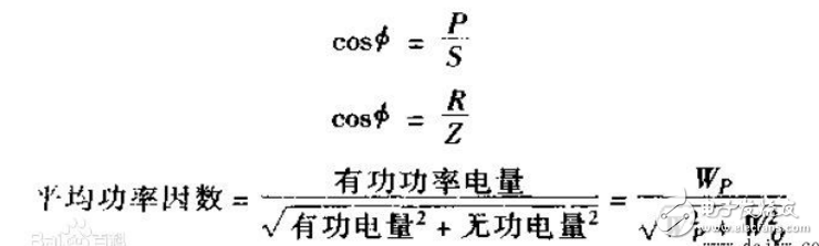 功率因數(shù)的測(cè)量方法及計(jì)算方法