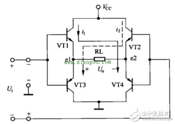 BTL類型放大器電路圖及特點(diǎn)