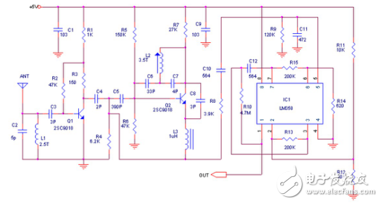 遙控紅外線超再生接收電路的設(shè)計(jì)與實(shí)現(xiàn)