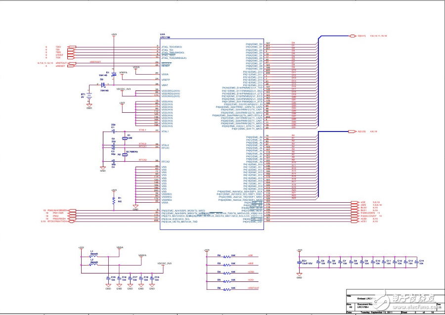 lpc1788開(kāi)發(fā)板原理圖