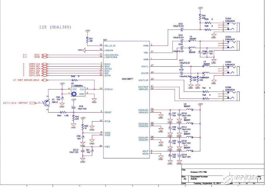 lpc1788開(kāi)發(fā)板原理圖