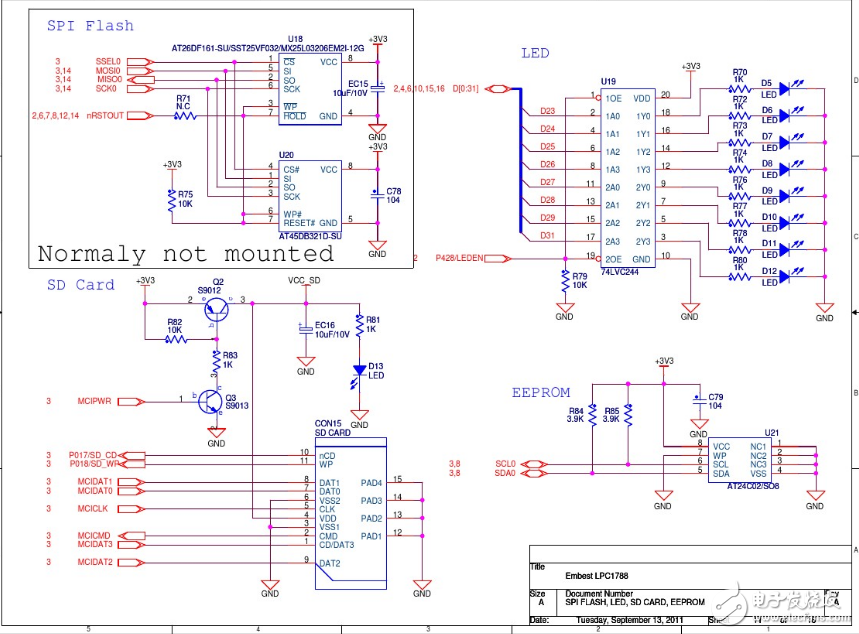 lpc1788開(kāi)發(fā)板原理圖