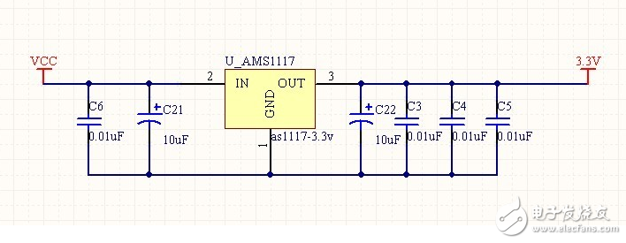 lm1117穩(wěn)壓電路圖