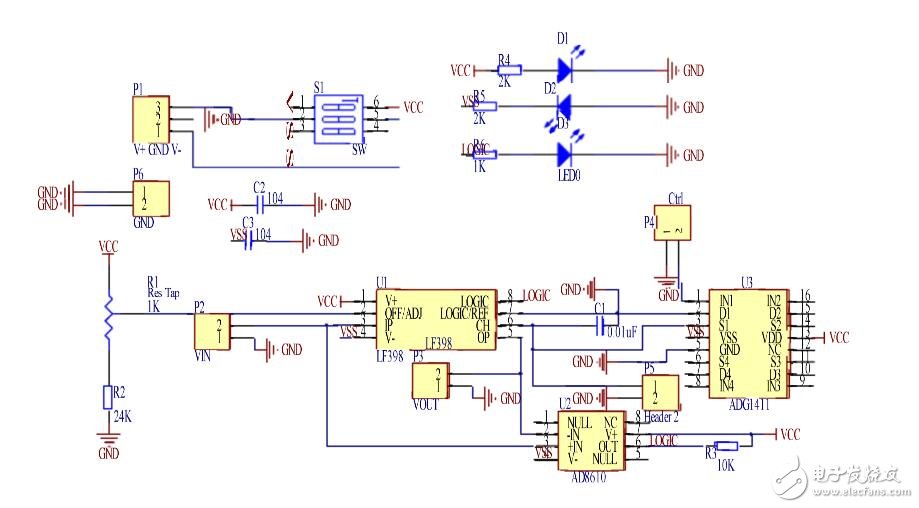lf398峰值檢測(cè)電路