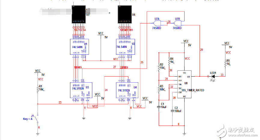 74ls148應(yīng)用電路圖大全（優(yōu)先編碼器\搶答器）
