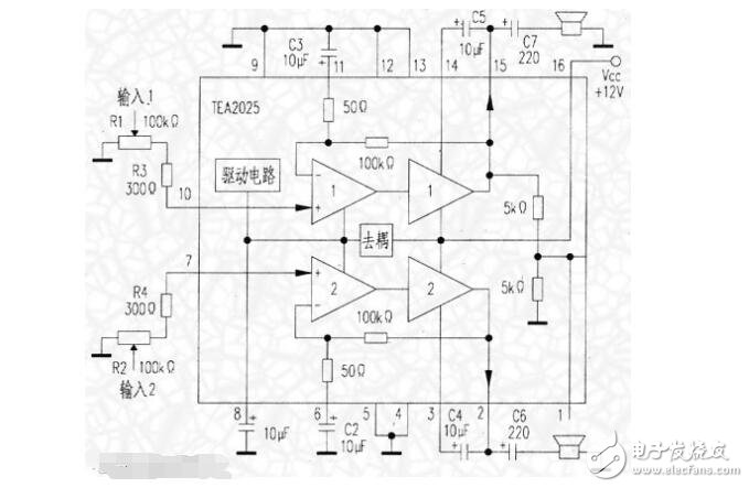 音響電路板接線圖解分析