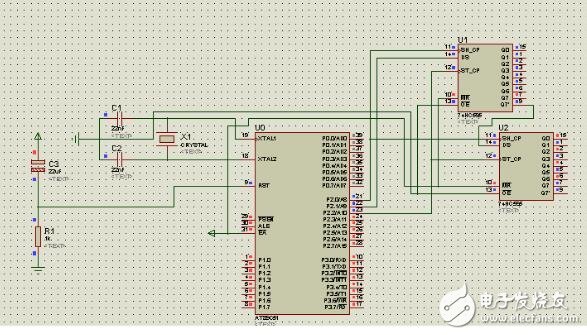74hc595級(jí)聯(lián)程序范例